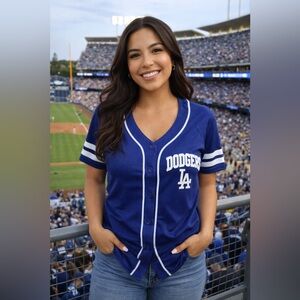 Majestic Blue Dodgers Women’s or Juniors Jersey